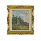 Benvenuto Benvenuti, Livorno, 1881 - 1959 / Paesaggio / Firmato Benvenuto Benvenuti e datato 1908 in basso a sinistra