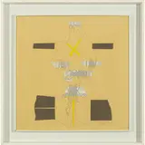 Bruno Munari, Milano 1907 - 1998 / Ricostruzione teorica di un oggetto immaginario, 1970, mixed media and collage on paper