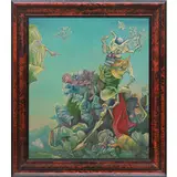 Kurt Seligmann, Basilea 1900 - New York 1962 / Acteon, 1944, oil on canvas