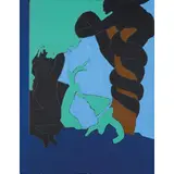 Roma 1938 - 1988 / Dal peccato originale, 1974 by Tano Festa, acrylic and smalto on canvas, offered Jul 2024