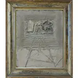 Carlo Mattioli, Modena 1911 - Parma 1994 / Natura morta sul trespolo, 1965