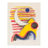 Alexander Calder, La Lune et La Montagne Jaune