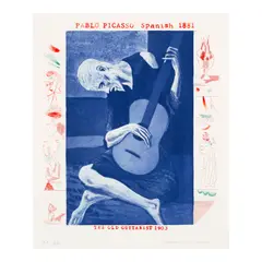 David Hockney, The Blue Guitar (SAC 199-217, MCA Tokyo 178-197), 1976-77
