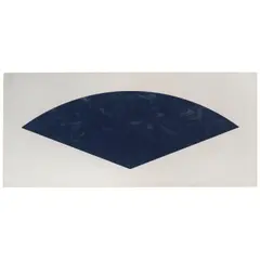 Ellsworth Kelly, Blue Curve, from Fans (Axsom 217, Gemini 1349), 1988, Lithograph in colors on wove paper