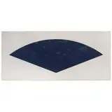 Ellsworth Kelly, Blue Curve, from Fans (Axsom 217, Gemini 1349), 1988, Lithograph in colors on wove paper