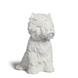Jeff Koons, Puppy (Vase), 1998, Glazed white ceramic vase