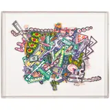 Elizabeth Murray, Eleventh, The Metropolitan Series (Gemini 2025), 2005, Lithograph on cut-and-pasted paper with felt-tip pen and watercolor additions