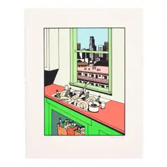 Heat Wave Portfolio by Ken Price, 1995, sold Oct 2025