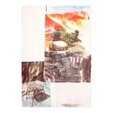 Robert Rauschenberg, Break, from Speculations  (Gemini 1714), 1994-97, Screenprint in colors on Lana Lanaquarelle Watercolor paper