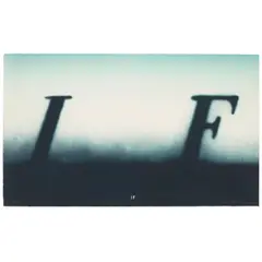 Ed Ruscha, IF, 2000, Lithograph in colors on wove paper