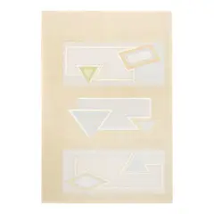 Pastel Stack (Axsom 48, Gemini 227) by Frank Stella, 1970, Screenprint in colors on wove paper, sold Oct 2025