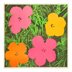 Andy Warhol, Flowers (Feldman & Schellmann II.6), 1964, Offset lithograph in colors on wove paper
