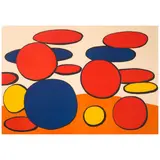 Alexander Calder, Composition aux cercles, 1975, Lithograph in colors on wove paper