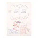 David Hockney, Ojai Festival (Baggott 81), 1981, Lithograph in colors on wove paper