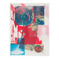 Local Quarry One by Robert Rauschenberg, 1968, Offset lithograph in colors on glossy wove paper, sold Jun 2025