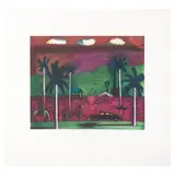 Carlos Almaraz, Red Lake, 1986, Etching and aquatint in colors on wove paper