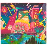 Margo Humphrey, Home Town Blues, 1990, Lithograph in colors on Arches paper