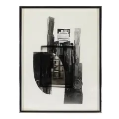Clown's Houses; Four in the Morning, from Façade (Baro 72; 75) by Louise Nevelson, 1966, Two photographic collage screeprints on wove paper with screenprint on acetate overlay, each signed in pencil, sold Jun 2025