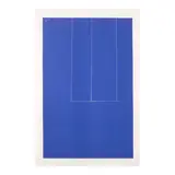 Robert Motherwell, Untitled (Blue), from London Series I (Engberg/Banach 91, Belknap 61), 1971, Screenprint in color on J.B. Green paper