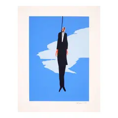 Jacob Lawrence, Plate 22, from The Legend of John Brown (Nesbett L77-5), 1977, Screenprint in colors on Domestic Etching paper