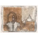 Rufino Tamayo, El Ermitano, from Tamayo 90 aniversario (Pereda 347), 1989, Lithograph in colors on Arches paper