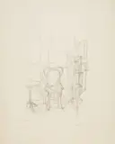 Alberto Giacometti, Chair and Gueridon (Lust 33)