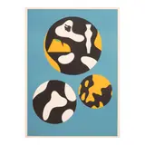Jean, De la famille des étoiles (Arntz 359), 1965, Lithograph in colors on Rives BFK paper