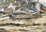 Mary Shillabeer, Crail, Fife Coast, watercolour / gouache on paper