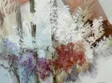 F. Donald Blake, Springtime In Kent, watercolour on card