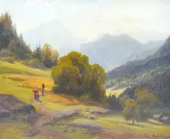 Christian Frederick Mali, Untitled, oil on canvas