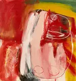 Walter Stöhrer, (Bild 1), 1963, Mischtechnik auf Leinwand