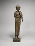 Orpheus by Gerhard Marcks, 1959, Bronze mit brauner Patina. Höhe: 61,5 cm (24 ¼ in.), sold Jun 2016
