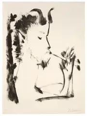 Pablo Picasso, Pan, 1948, Lithographie auf Arches-Velin