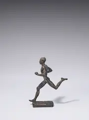 Der Läufer Nurmi by Renée Sintenis, 1926, Bronze mit schwarzbrauner Patina, sold Dec 2023
