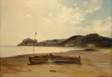 Théodore Gudin, Boote am Strand
