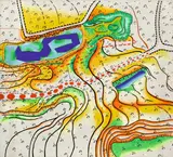 Peter Brüning, Nr. 5a/66, 1966, Öl auf Leinwand