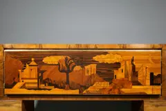 Michael Rachlis und César Klein, Kommode mit Intarsien für die Villa Zissu, Berlin, 1929