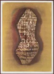 Ivana Bednářová, Torso, 2020, monotype, oil, paper