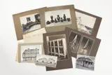 Pavel Janak, Set of Drafts and Designs, 1911, photography, paper, collage, drawing