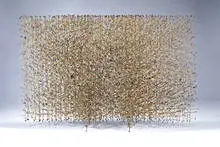 Harry Bertoia, Untitled, 1961, Steel music wire, brass, and bronze