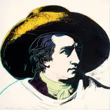 Andy Warhol, Goethe, 1982, Screenprint on Lenox Museum Board