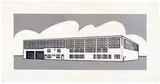 Roy Lichtenstein, Real Estate, Color lithograph on Arches paper