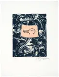 Jasper Johns, Untitled (from Harvey Gantt Portfolio)