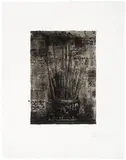 Jasper Johns, Savarin 1 (Cookie), 1978, 3-color lithograph on Richard de Bas paper