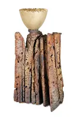 Untitled by Adrian Saxe, c. 1990, Painted ceramic, sold Mar 2015