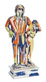 Viola Frey, Untitled (Man & Woman)