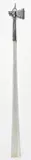 Donald Lipski, Untitled No. 148, 1988, Axe head, glass fibers
