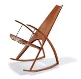 Leon Mayer, Rocking chair, Executed c. 1970