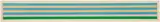 Kenneth Noland, Twin Planes, 1969, Color screenprint on canvas mounted to board