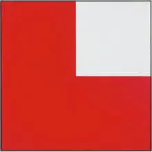 Frederick Hammersley, Adjective, Oil on canvas in artist's frame